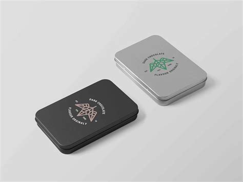 free metal box mockup|free box packaging mockup.